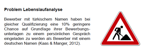 Problem Bewerbungsgespräch_Problem CV Analyse